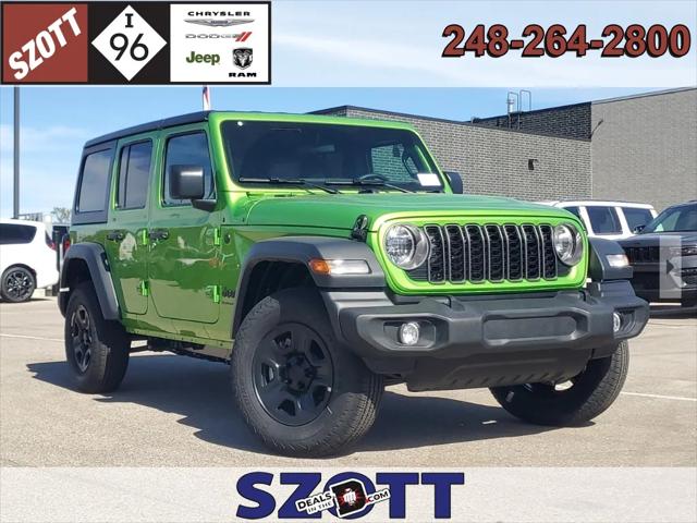 2026 Jeep Wrangler WRANGLER 4-DOOR SPORT 2026 Jeep Wrangler WRANGLER 4-DOOR SPORT