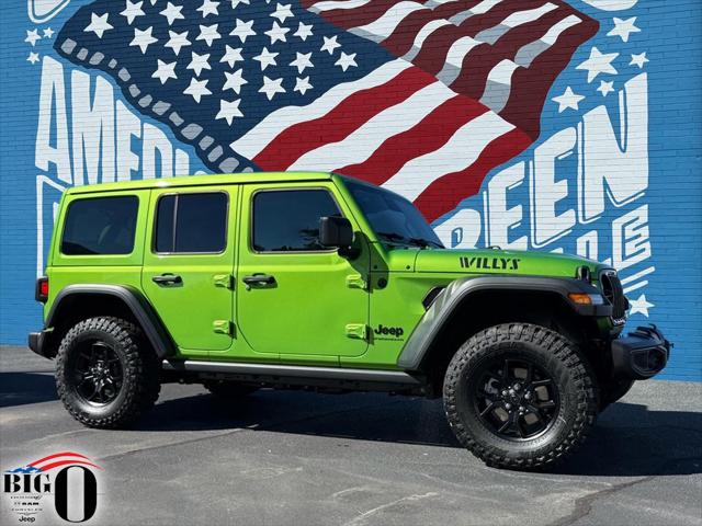 2026 Jeep Wrangler WRANGLER 4-DOOR WILLYS 2026 Jeep Wrangler WRANGLER 4-DOOR WILLYS