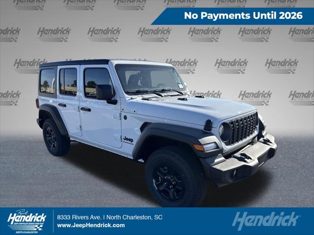 2026 Jeep Wrangler WRANGLER 4-DOOR SPORT 2026 Jeep Wrangler WRANGLER 4-DOOR SPORT