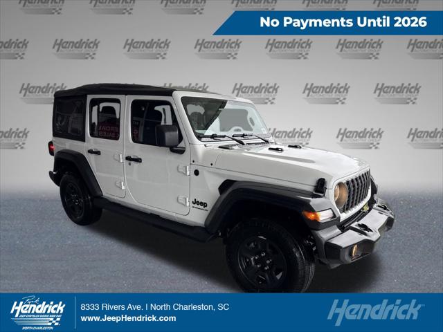 2026 Jeep Wrangler WRANGLER 4-DOOR SPORT 2026 Jeep Wrangler WRANGLER 4-DOOR SPORT