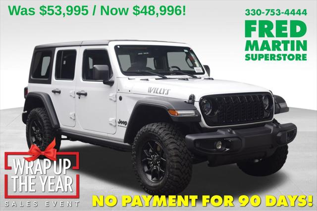 2026 Jeep Wrangler WRANGLER 4-DOOR WILLYS 2026 Jeep Wrangler WRANGLER 4-DOOR WILLYS