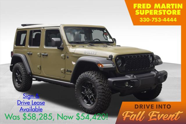 2026 Jeep Wrangler WRANGLER 4-DOOR WILLYS 2026 Jeep Wrangler WRANGLER 4-DOOR WILLYS