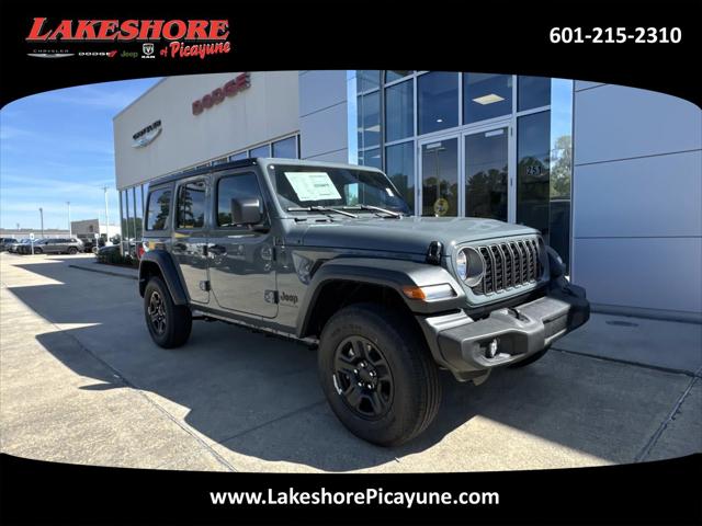 2026 Jeep Wrangler WRANGLER 4-DOOR SPORT 2026 Jeep Wrangler WRANGLER 4-DOOR SPORT