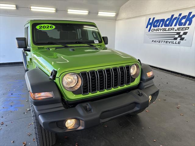 2026 Jeep Wrangler WRANGLER 4-DOOR SPORT S 2026 Jeep Wrangler WRANGLER 4-DOOR SPORT S