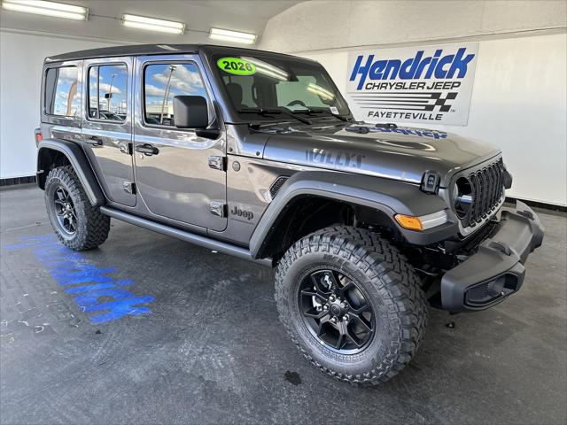 2026 Jeep Wrangler WRANGLER 4-DOOR WILLYS 2026 Jeep Wrangler WRANGLER 4-DOOR WILLYS