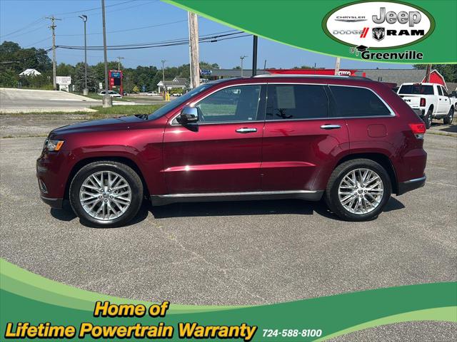 2017 Jeep Grand Cherokee Summit 4x4