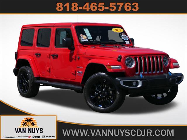 2022 Jeep Wrangler 4xe Unlimited Sahara 4x4
