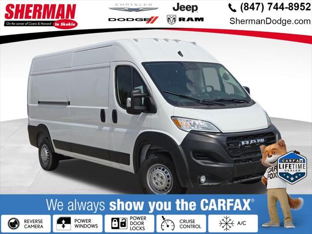 2025 RAM ProMaster 2500 Cargo Van Tradesman High Roof 159 WB w/Pass Seat