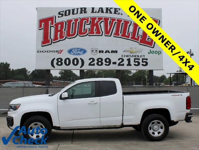 2021 Chevrolet Colorado 4WD Extended Cab Long Box WT