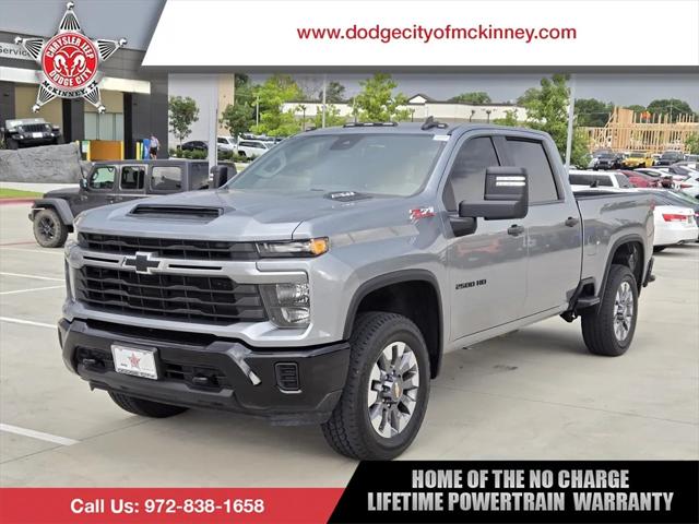 2024 Chevrolet Silverado 2500HD 4WD Crew Cab Standard Bed Custom 2024 Chevrolet Silverado 2500HD 4WD Crew Cab Standard Bed Custom