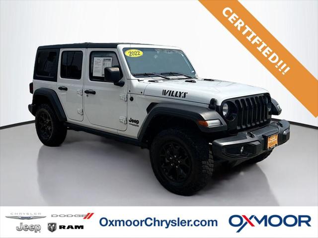 2022 Jeep Wrangler Unlimited Willys Sport 4x4