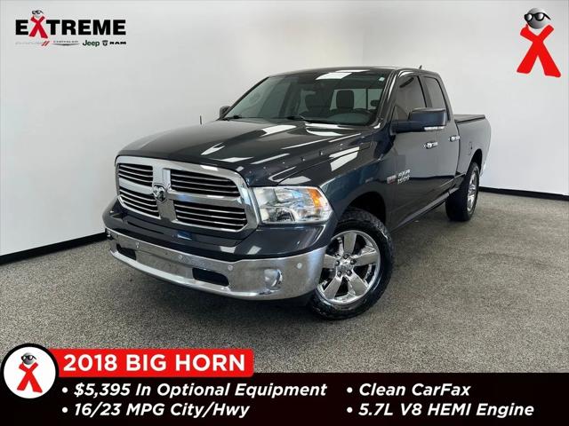 2018 RAM 1500 Big Horn Quad Cab 4x4 64 Box