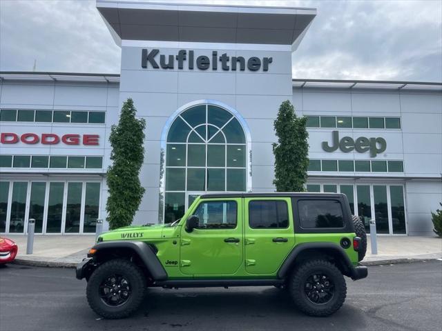 2025 Jeep Wrangler WRANGLER 4-DOOR WILLYS 2025 Jeep Wrangler WRANGLER 4-DOOR WILLYS