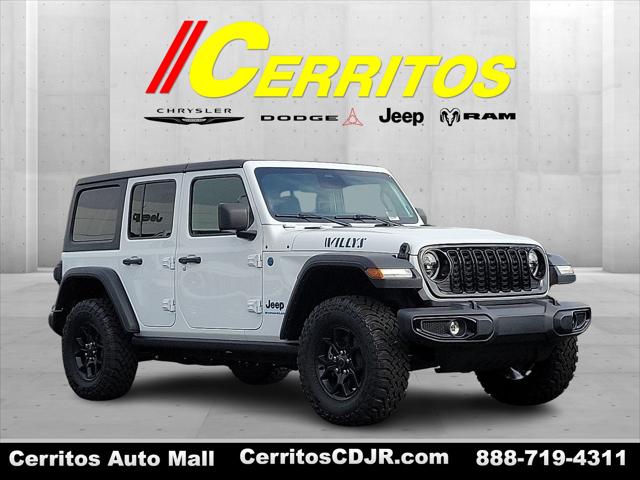 2025 Jeep Wrangler 4xe WRANGLER 4-DOOR WILLYS 4xe