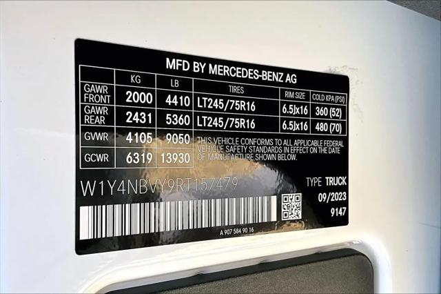2024 Mercedes-Benz Sprinter 2500 Standard Roof 4-Cyl Diesel HO