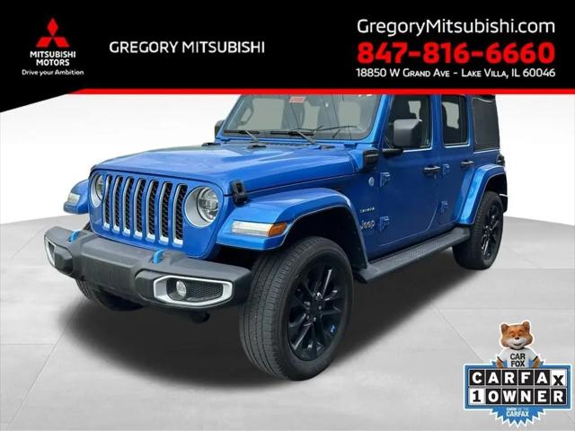 2022 Jeep Wrangler 4xe Unlimited Sahara 4x4 for sale in Lake Villa, IL