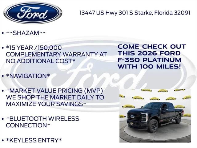2026 Ford F-350 Platinum