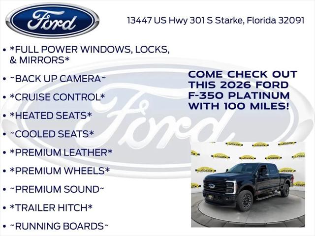 2026 Ford F-350 Platinum