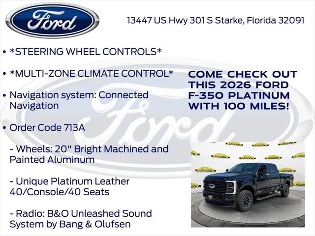 2026 Ford F-350 Platinum
