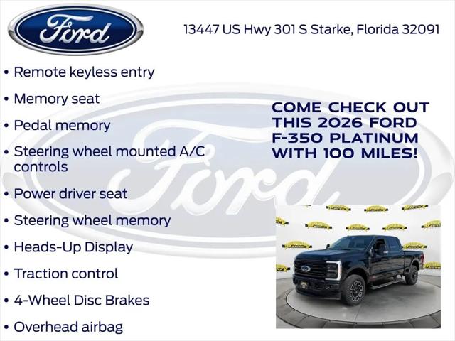 2026 Ford F-350 Platinum