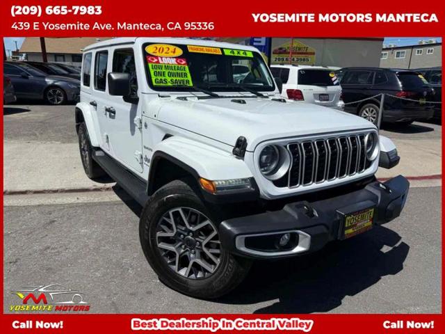 2024 Jeep Wrangler 4-Door Sahara 4x4 for sale in Manteca, CA