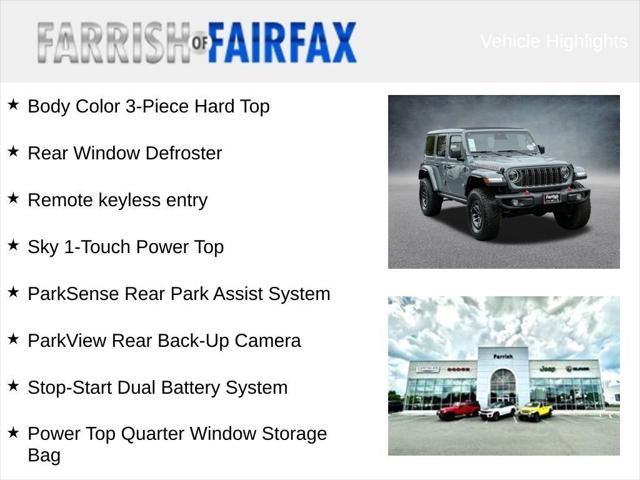 2026 Jeep Wrangler WRANGLER 4-DOOR RUBICON X 2026 Jeep Wrangler WRANGLER 4-DOOR RUBICON X