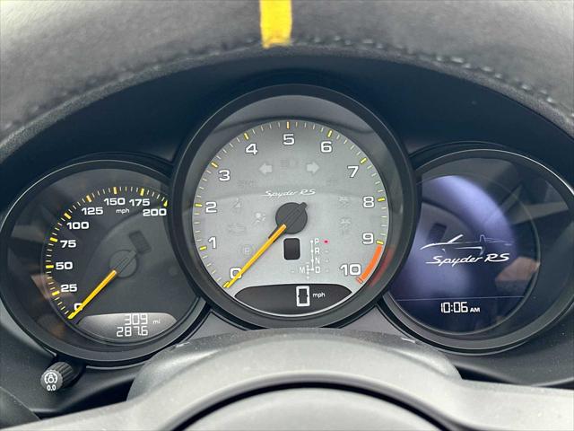 2025 Porsche 718 Spyder RS