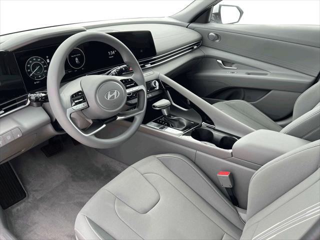 2025 Hyundai Elantra Hybrid Blue