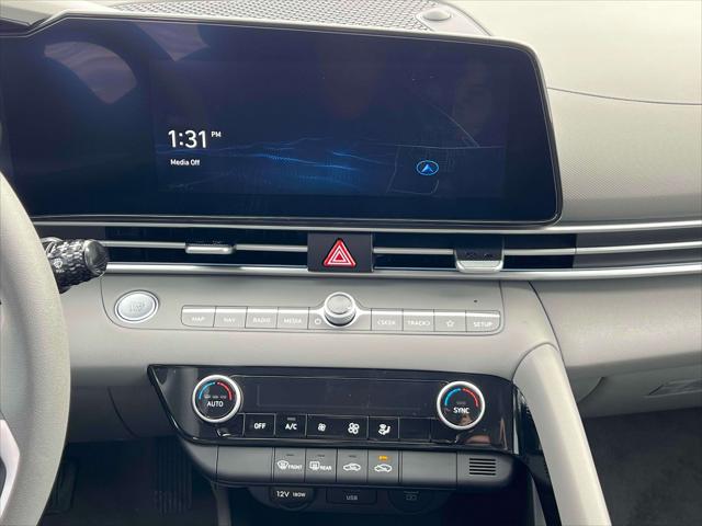 2025 Hyundai Elantra Hybrid Blue