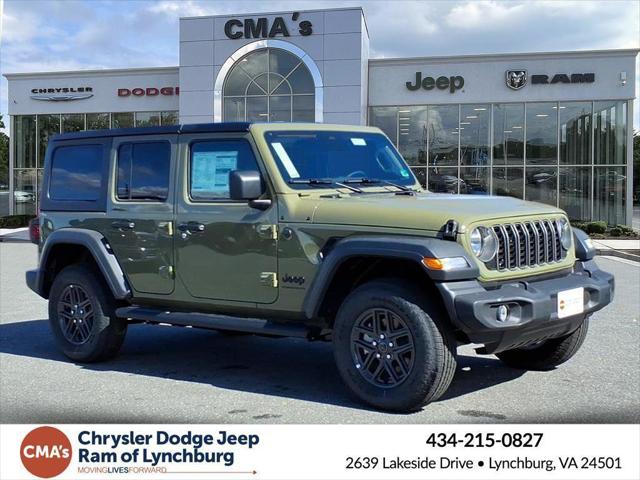 2026 Jeep Wrangler WRANGLER 4-DOOR SPORT S 2026 Jeep Wrangler WRANGLER 4-DOOR SPORT S