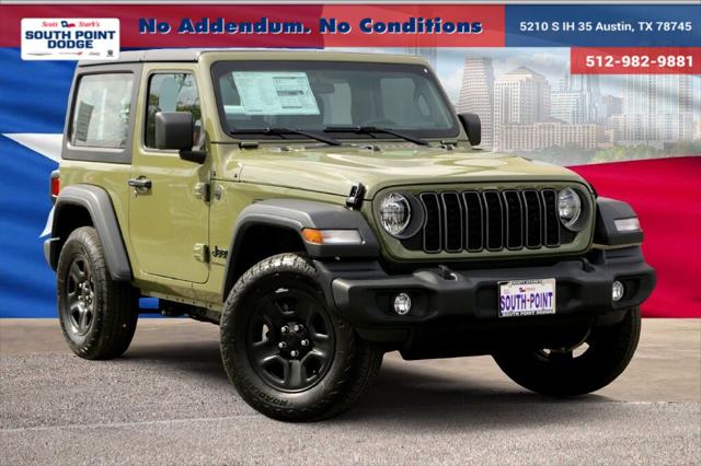2026 Jeep Wrangler WRANGLER 2-DOOR SPORT 2026 Jeep Wrangler WRANGLER 2-DOOR SPORT
