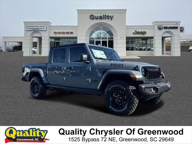 2025 Jeep Gladiator GLADIATOR WILLYS 4X4 2025 Jeep Gladiator GLADIATOR WILLYS 4X4
