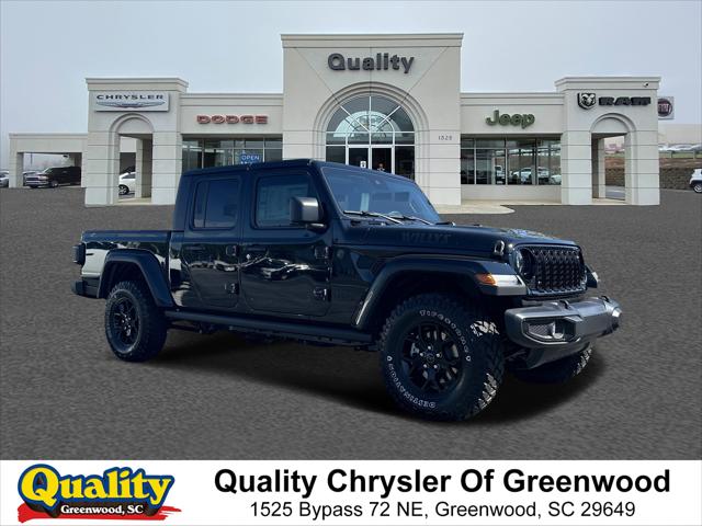 2025 Jeep Gladiator GLADIATOR WILLYS 4X4 2025 Jeep Gladiator GLADIATOR WILLYS 4X4