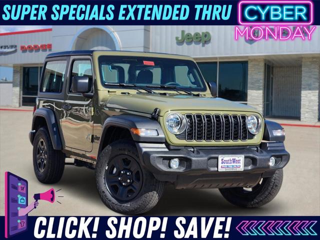 2026 Jeep Wrangler WRANGLER 2-DOOR SPORT 2026 Jeep Wrangler WRANGLER 2-DOOR SPORT