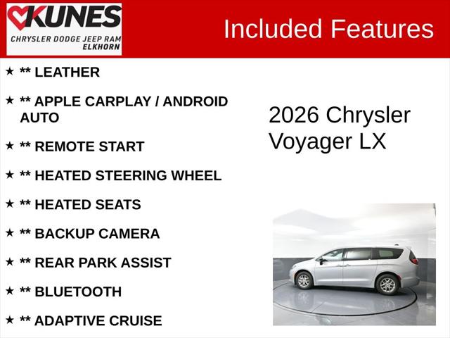 2026 Chrysler Voyager VOYAGER LX 2026 Chrysler Voyager VOYAGER LX