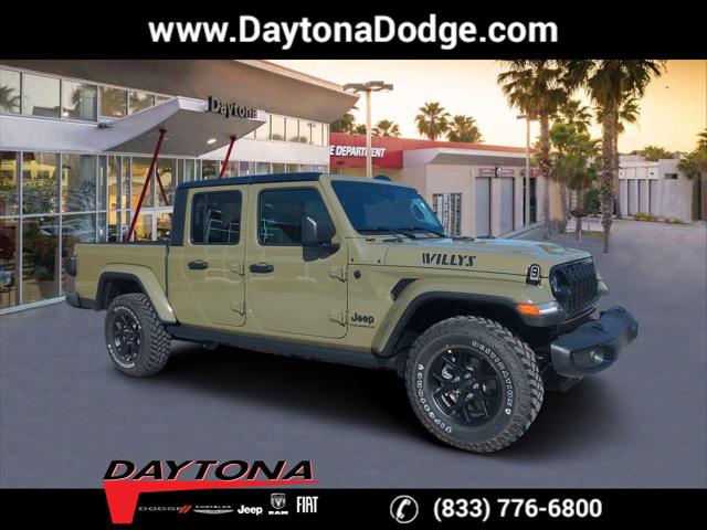 2025 Jeep Gladiator GLADIATOR WILLYS 4X4 2025 Jeep Gladiator GLADIATOR WILLYS 4X4