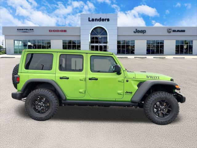 2026 Jeep Wrangler WRANGLER 4-DOOR WILLYS 2026 Jeep Wrangler WRANGLER 4-DOOR WILLYS