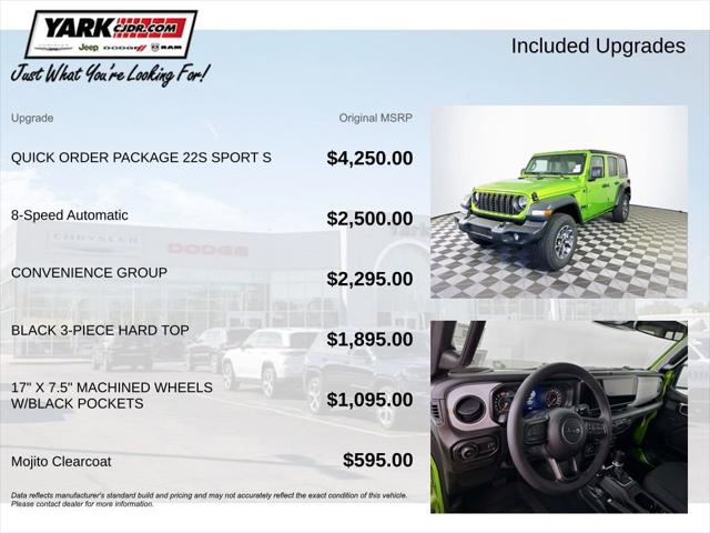 2026 Jeep Wrangler WRANGLER 4-DOOR SPORT S