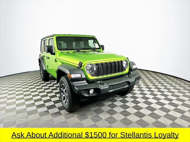 2026 Jeep Wrangler WRANGLER 4-DOOR SPORT S 2026 Jeep Wrangler WRANGLER 4-DOOR SPORT S