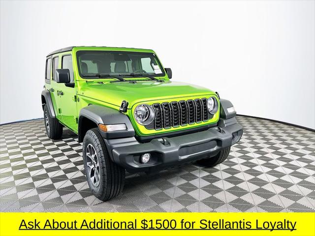 2026 Jeep Wrangler WRANGLER 4-DOOR SPORT S 2026 Jeep Wrangler WRANGLER 4-DOOR SPORT S