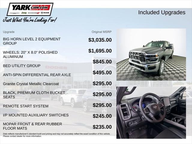 2026 RAM Ram 2500 RAM 2500 BIG HORN CREW CAB 4X4 64 BOX 2026 RAM Ram 2500 RAM 2500 BIG HORN CREW CAB 4X4 64 BOX