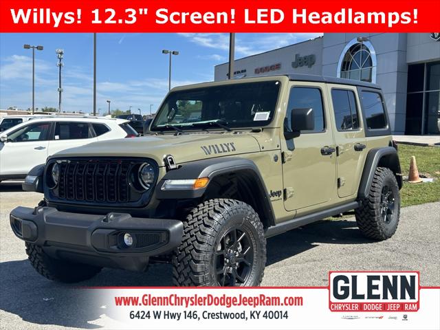 2026 Jeep Wrangler WRANGLER 4-DOOR WILLYS 2026 Jeep Wrangler WRANGLER 4-DOOR WILLYS