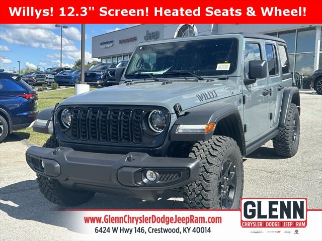 2026 Jeep Wrangler WRANGLER 4-DOOR WILLYS 2026 Jeep Wrangler WRANGLER 4-DOOR WILLYS