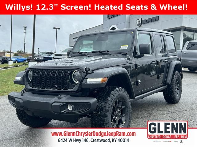 2026 Jeep Wrangler WRANGLER 4-DOOR WILLYS 2026 Jeep Wrangler WRANGLER 4-DOOR WILLYS