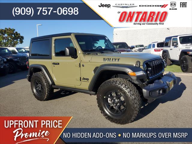 2026 Jeep Wrangler WRANGLER 2-DOOR WILLYS 2026 Jeep Wrangler WRANGLER 2-DOOR WILLYS