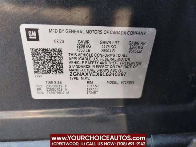 2020 Chevrolet Equinox AWD Premier 2.0L Turbo