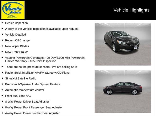 2016 Buick LaCrosse Leather 2016 Buick LaCrosse Leather
