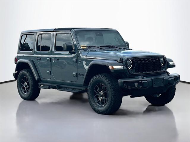 2024 Jeep Wrangler 4-Door Willys 4x4 2024 Jeep Wrangler 4-Door Willys 4x4
