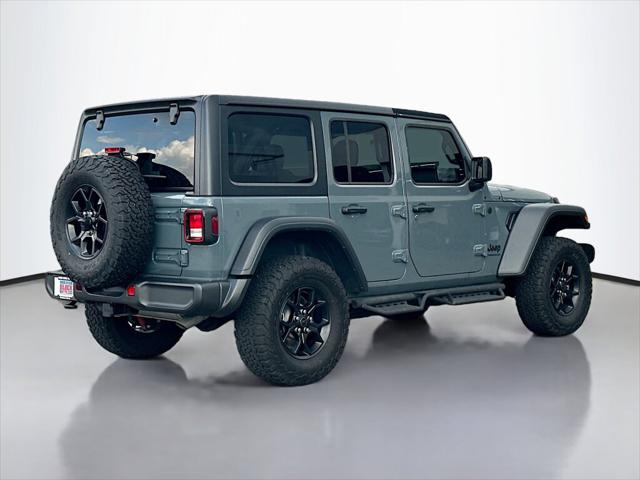 2024 Jeep Wrangler 4-Door Willys 4x4 2024 Jeep Wrangler 4-Door Willys 4x4