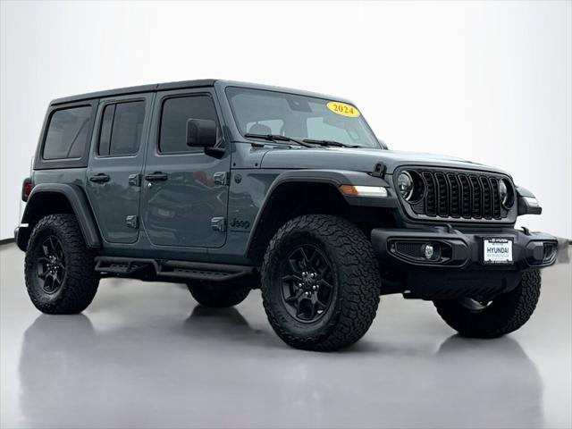 2024 Jeep Wrangler 4-Door Willys 4x4 2024 Jeep Wrangler 4-Door Willys 4x4